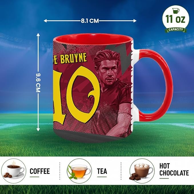 Belgium soccer player mug