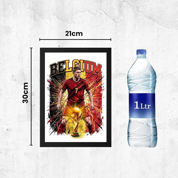 Belgium soccer room decoration