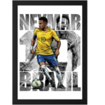 Brazil football player frame