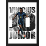 Brazil soccer fan wall decor
