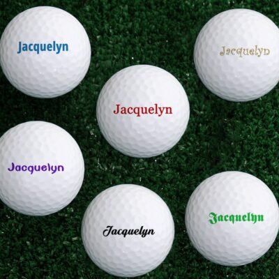 personalized golf ball set