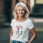 Custom Engraved T-Shirt Grandma