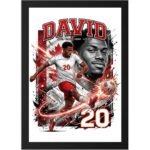 Canada soccer player picture frame