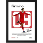 Football player photo frame Brazil