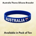 Football silicone bracelet Australia