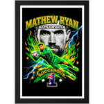 Football theme Australia picture frame