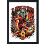 Football theme Belgium picture frame