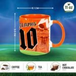 Football theme Netherlands coffee cup