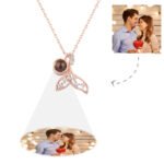 mermaid photo necklace