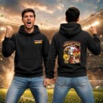 Men's football kangaroo hoodie Germany