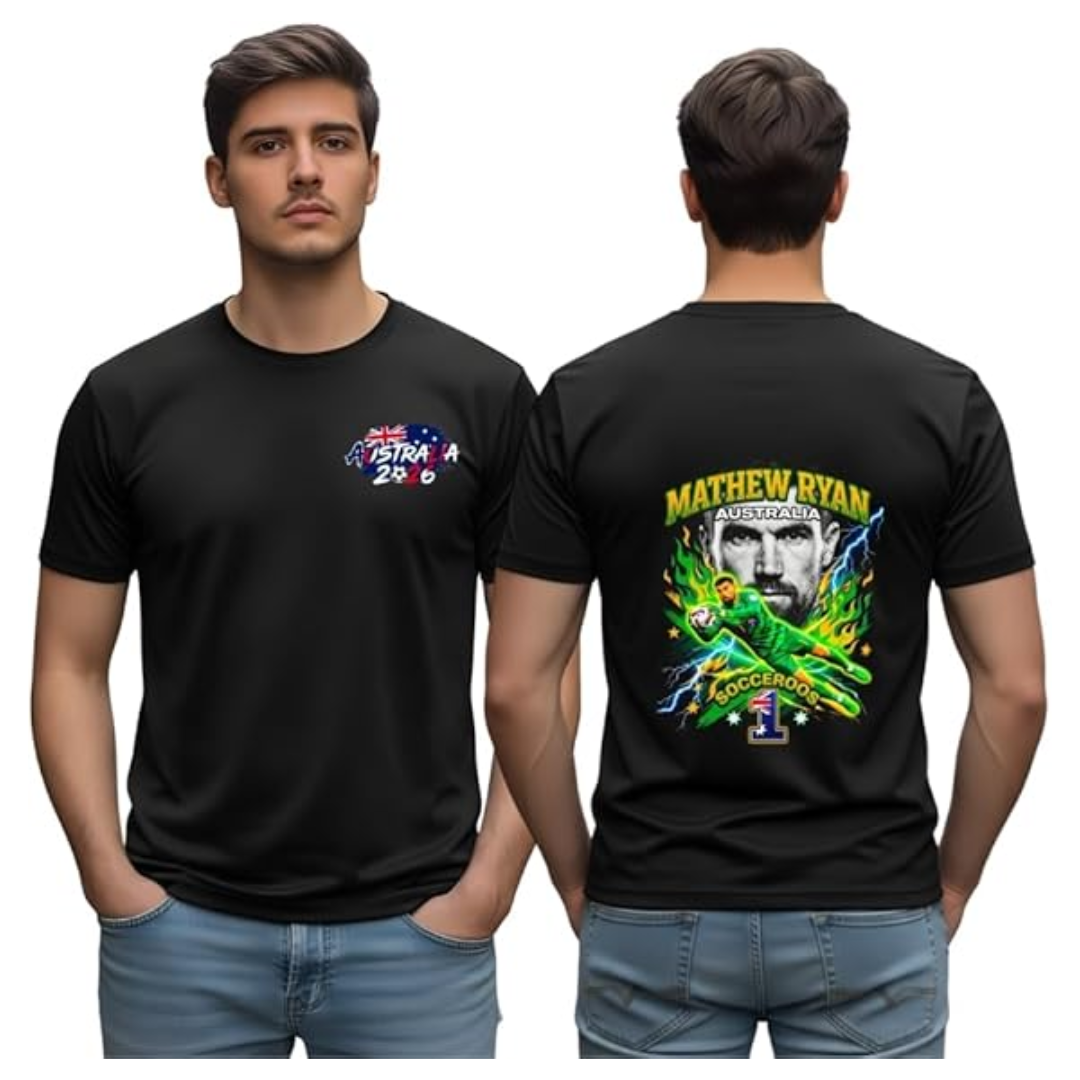 Mens Australia football sports tee Mens Australia football sports tee