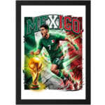 Mexico soccer player frame