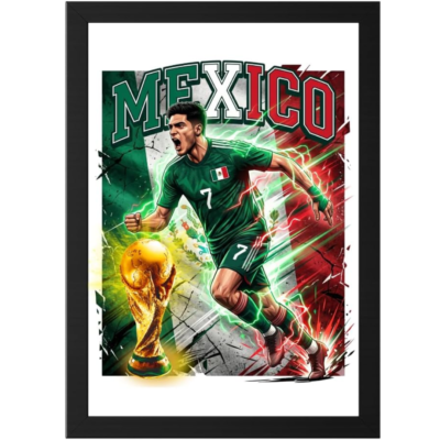 Mexico soccer player frame Mexico soccer player frame