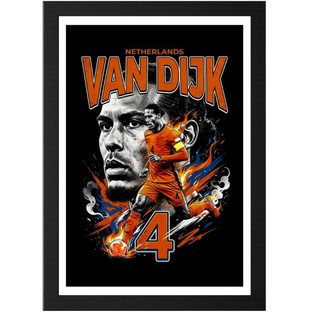 Netherlands football player photo frame Netherlands football player photo frame