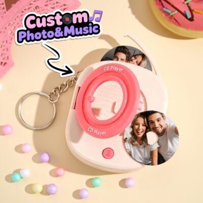 Custom Music CD Keychain