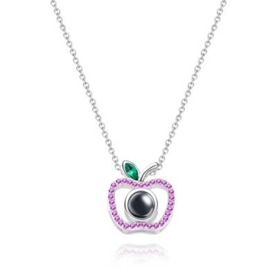 projection necklace apple