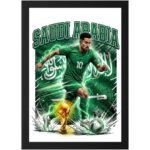 saudi arabia football frame