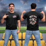 USA football fan sports tee USA football fan sports tee