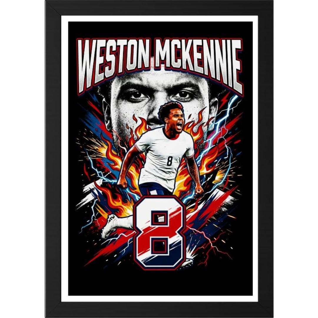 USA football themed wall frame USA football themed wall frame
