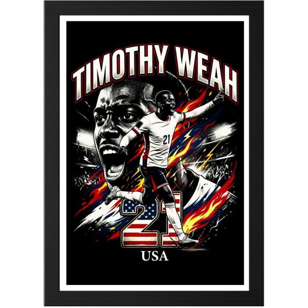 USA soccer fan photo frame USA soccer fan photo frame