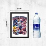 USA soccer player wall art frame USA soccer player wall art frame