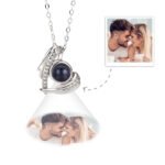 personalized projection necklace