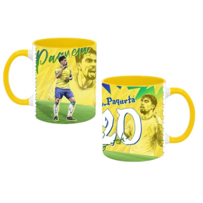 brazil football mug