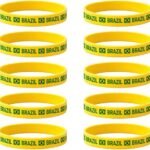 brazil soccer wristbands